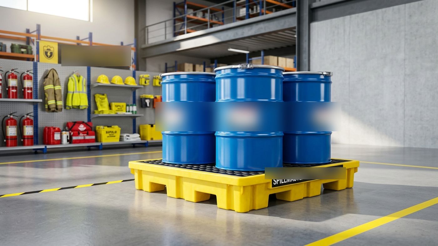 Contención de derrames — AEGIS Industrial Safety